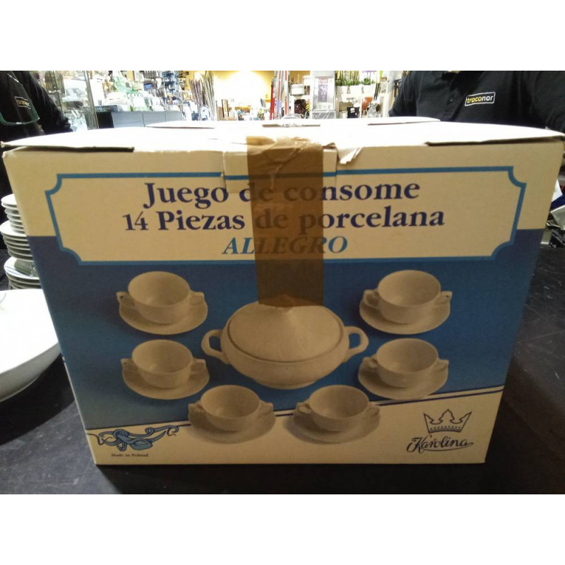 JGO CONSOMÉ 14 PIEZAS