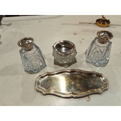 JUEGO TOCADOR PLATA BANDEJA...