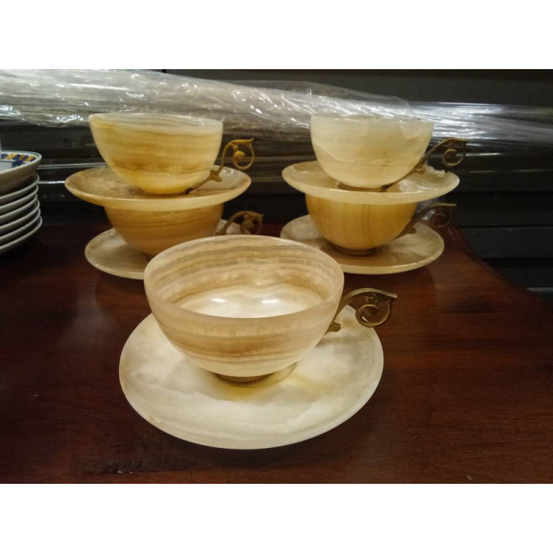 ANTIGUO JGO.CAFE ITALIANO DE ONIX