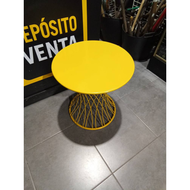 MESA AUXILIAR MOSTAZA