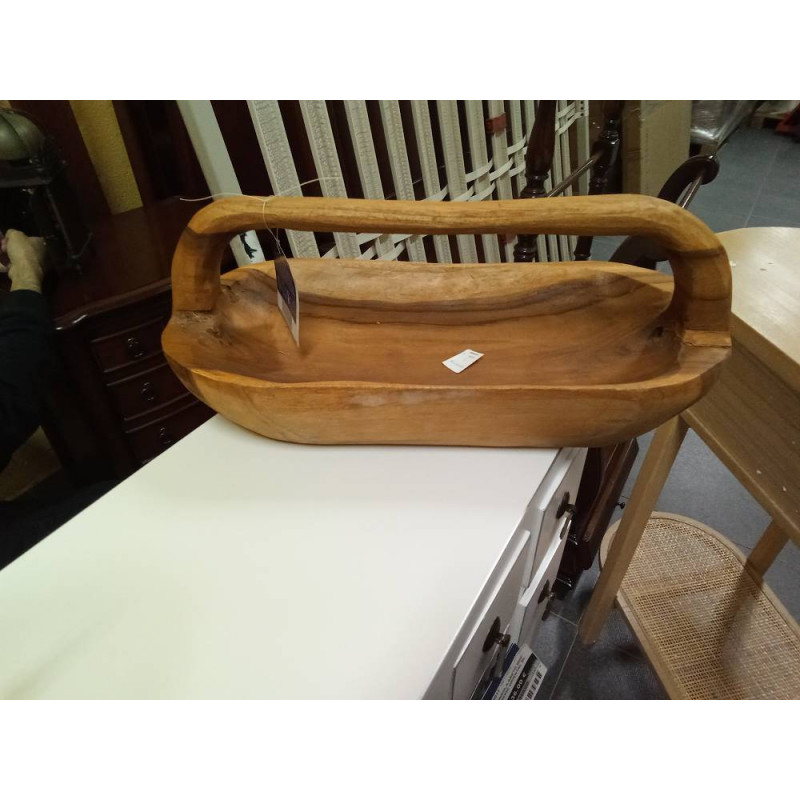 BANDEJA DECORACION TEWCA 42X24X20 NATURAL