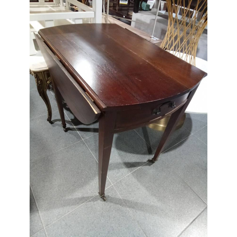 MESA MADERA ANTIGUA ALAS 1 CAJ