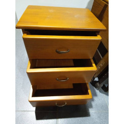 MESILLA DE PINO 3 CAJONES