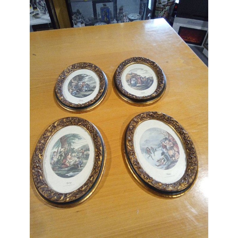 JUEGO 4 OVALOS  ESTACIONES