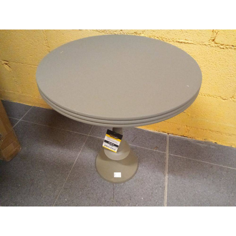 MESITA AUX AUMINIO 40X40X50 VERDE MUSGO