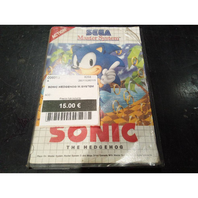 SONIC HEDGEHOG M.SYSTEM
