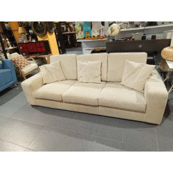 SOFA 3 PLAZAS CRUDO + 3...