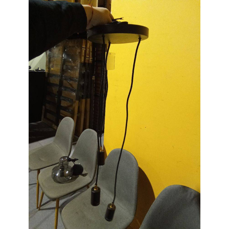 LAMPARA 3 FOCOS DISEÑO