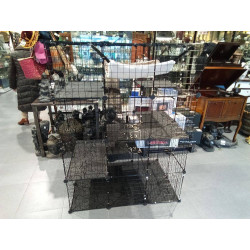 JAULA PARA GATOS  4 PLANTAS