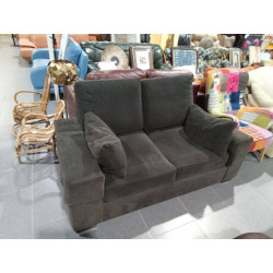 SOFA 2 PLAZAS GRIS