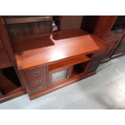 MUEBLE TV 2 PUERTAS 6 CAJONES