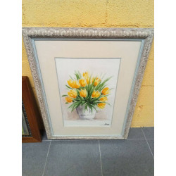 CUADRO ACUARELA BODEGÓN...