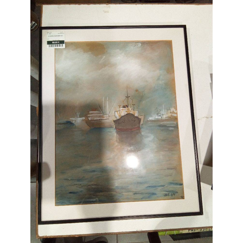 ACUARELA PORTUARIA 1987
