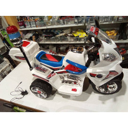 MOTO POLICIA INFANTIL BATERIA