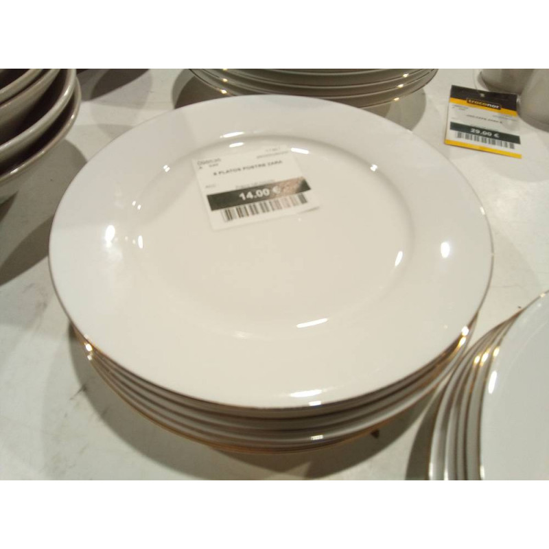 6 PLATOS POSTRE ZARA