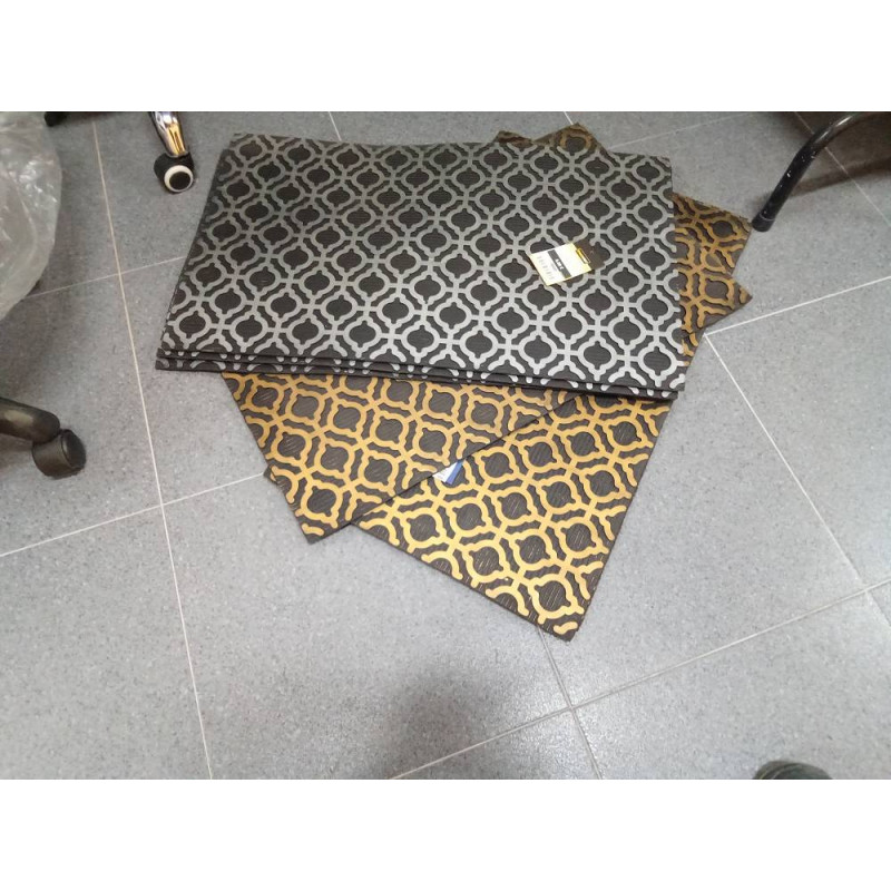 FELPUDO GOMA 75X45X0.5 GEOMETERICO 