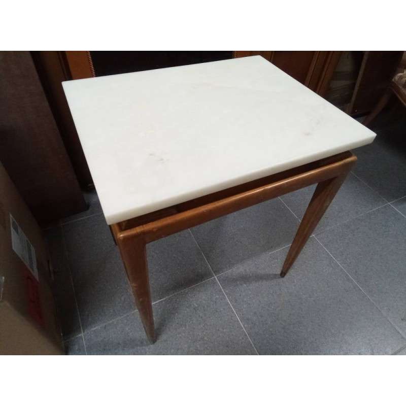 MESITA RINCÓN MÁRMOL 48X38X55CM