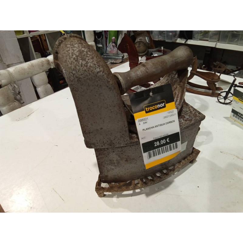 PLANCHA ANTIGUA CARBON