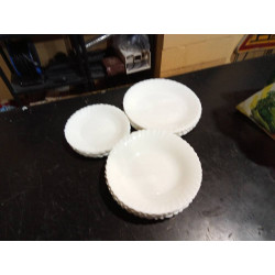 LOTE 18 PLATOS BLANCOS