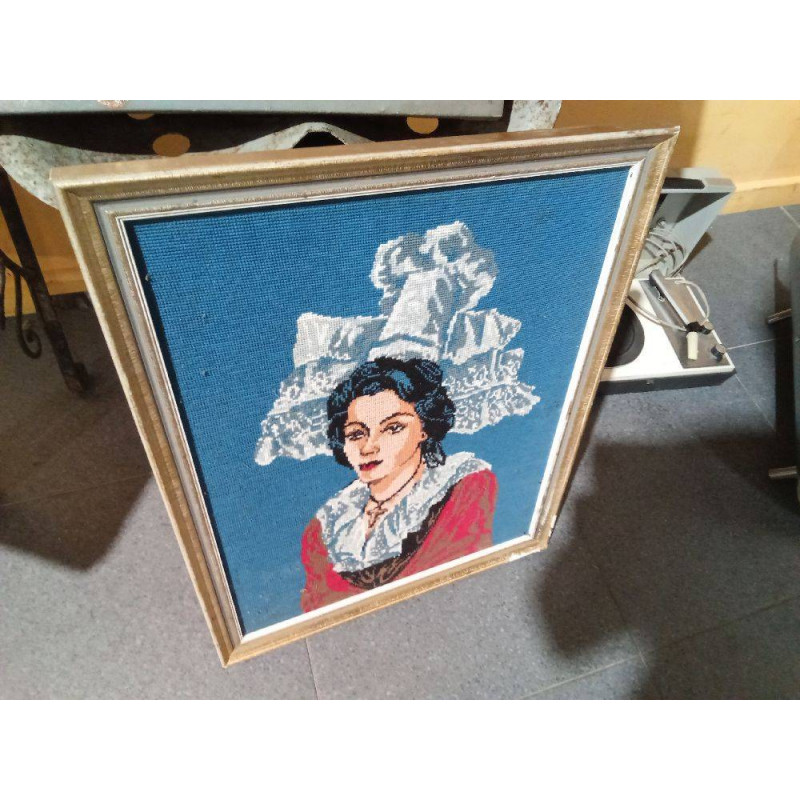 CUADRO PUNTO CRUZ BRETAÑA