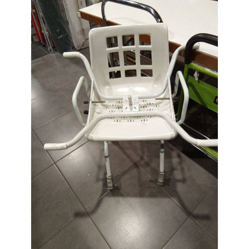 SILLA BAÑERA CON RUEDAS 2 EN 1