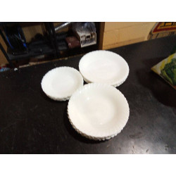 LOTE 18 PLATOS BLANCOS