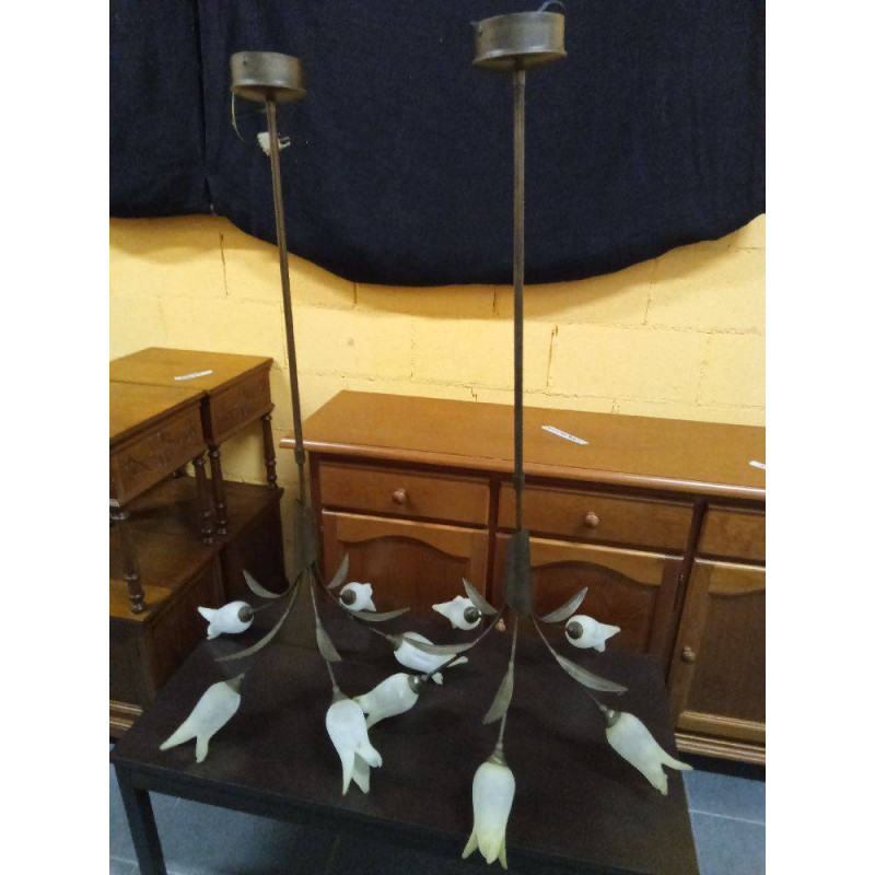 LÁMPARA TECHO TULIPANES