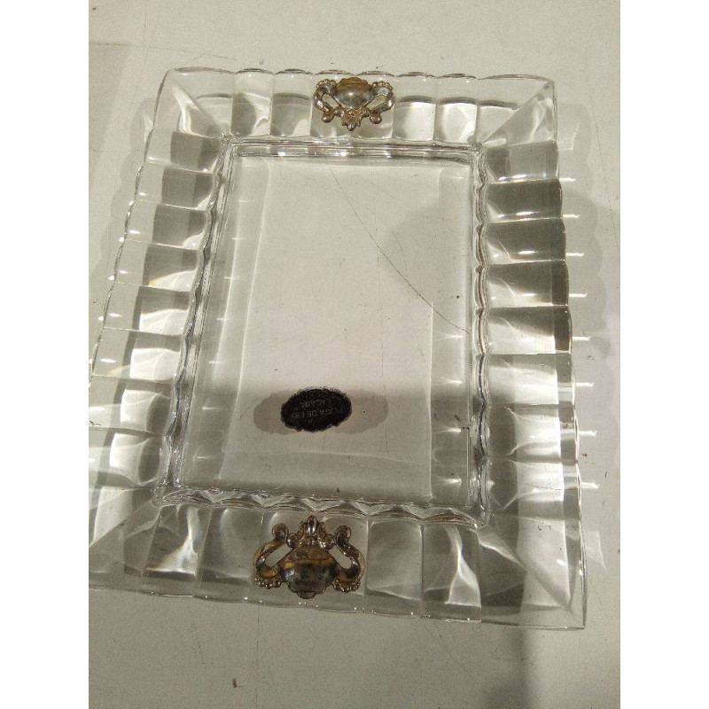 BANDEJA CRISTAL PLATA
