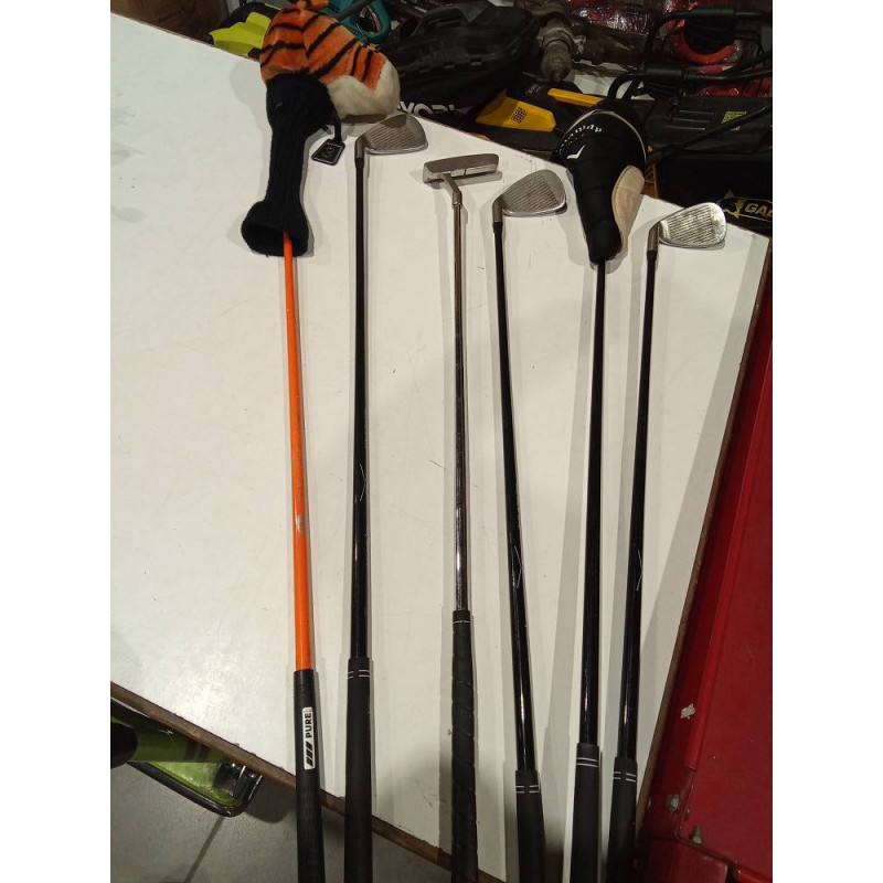 BOLSA GOLF + PALOS SILVERLINE