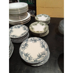 JUEGO 6 PLATOS PAN FLORAL...