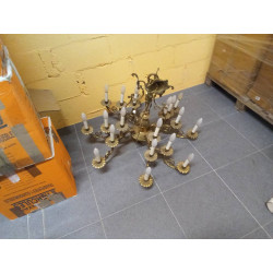 LAMPARA TECHO  20 BOMBILLAS 