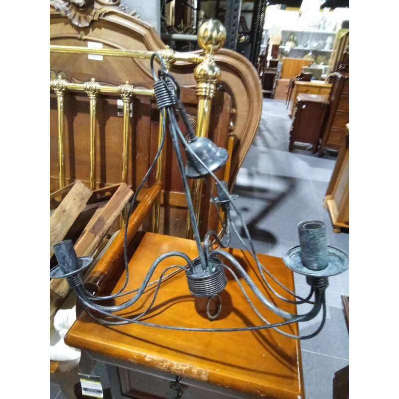 LAMPARA DE TECHO METAL