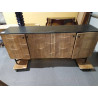 BUFFET ACACIA MARMOL 175X40X76 NEGRO