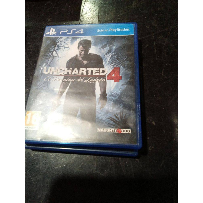 JUEGO PS4 UNCHARTED 4 EL DESENLACE DEL LADRON