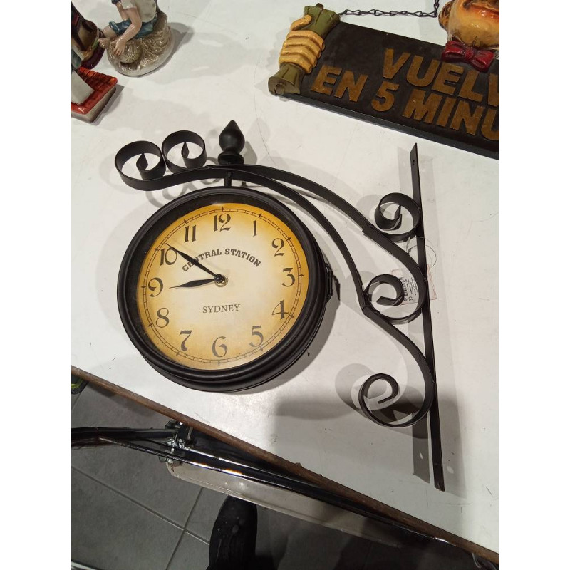 RELOJ DOBLE PARED ESTACION
