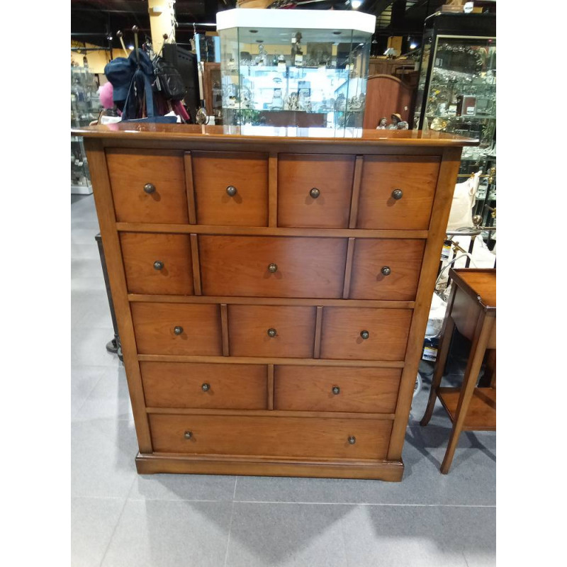 COMODA 6 CAJONES CEREZO