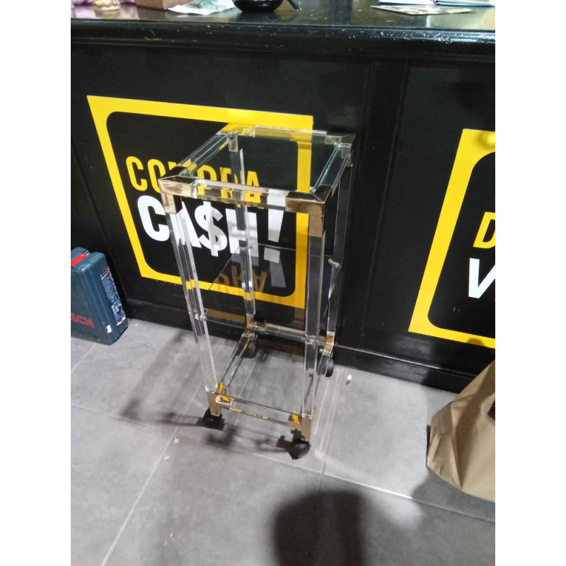 MESA AUXILIAR METACRILATO