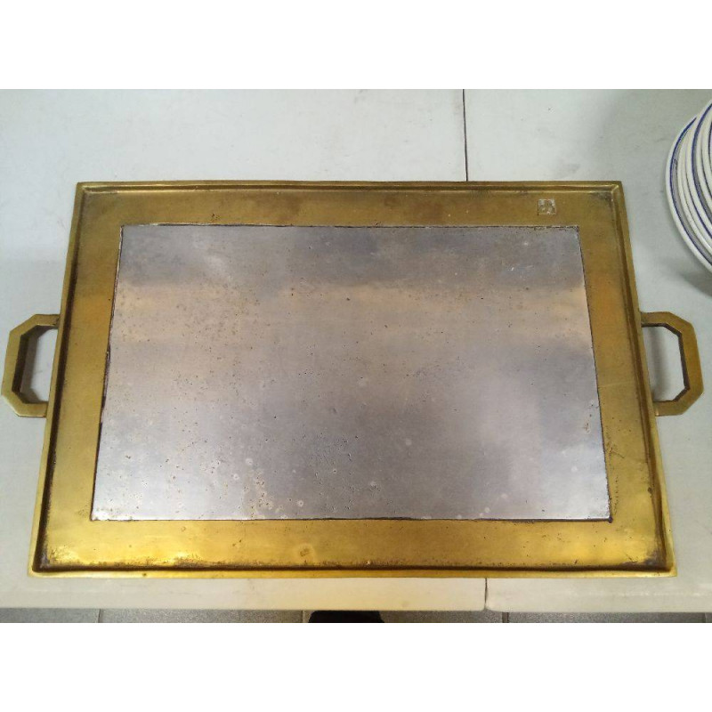 BANDEJA ALUMINIO FUNDIDO Y LATÓN-DAVID MARSHALL