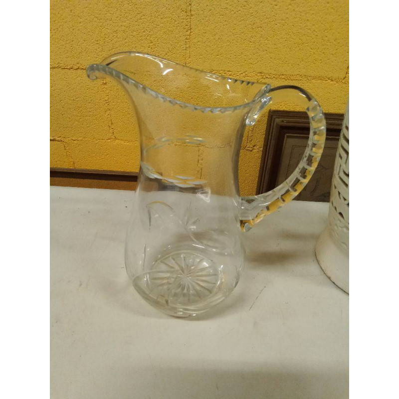 JARRA CRISTAL TALLADO