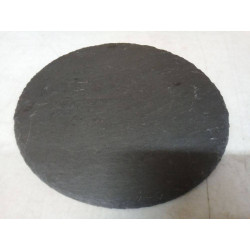 BANDEJA PIZARRA REDONDA