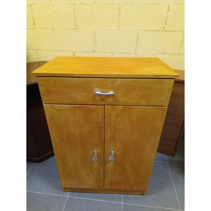 ZAPATERO DE ESTANTES Y CAJON 64X35X95