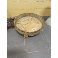 MESA CENTRO MADERA TALLADA...