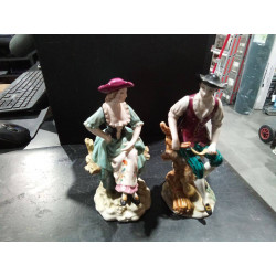PAREJA FIGURAS PORCELANA