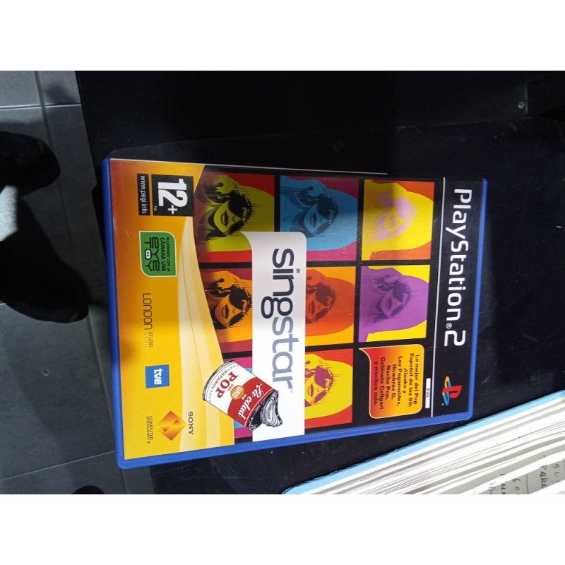 JUEGO PS2 SINGSTAR EDAD DE ORO DEL POP
