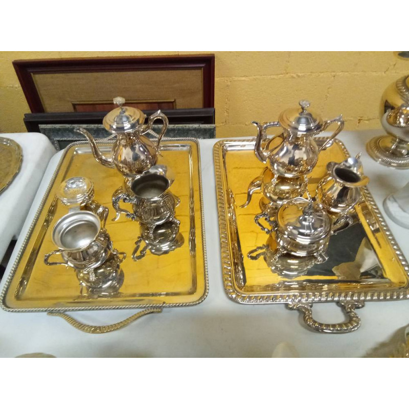 JGO CAFE ALPACA PLATEADA BANDEJA 