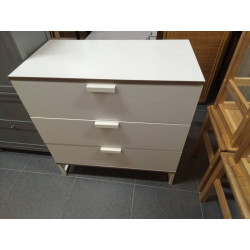 COMODA BLANCA 3 CAJONES