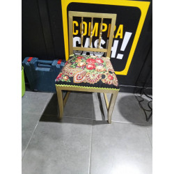 SILLA TAPIZADA FLORES