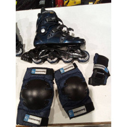 PATINES EN LINEA OOMERANG EXPLORER TALLA 40 CON BOLSA Y PROTECCIONES
