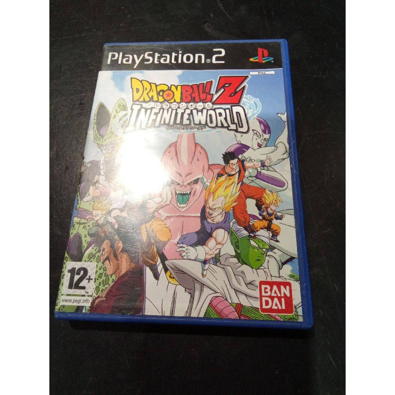 JUEGO PS2 DRAGON BALL Z INFINITE WORLD