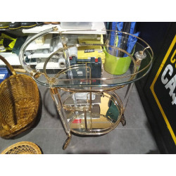 CAMARERA CRISTAL DORADA